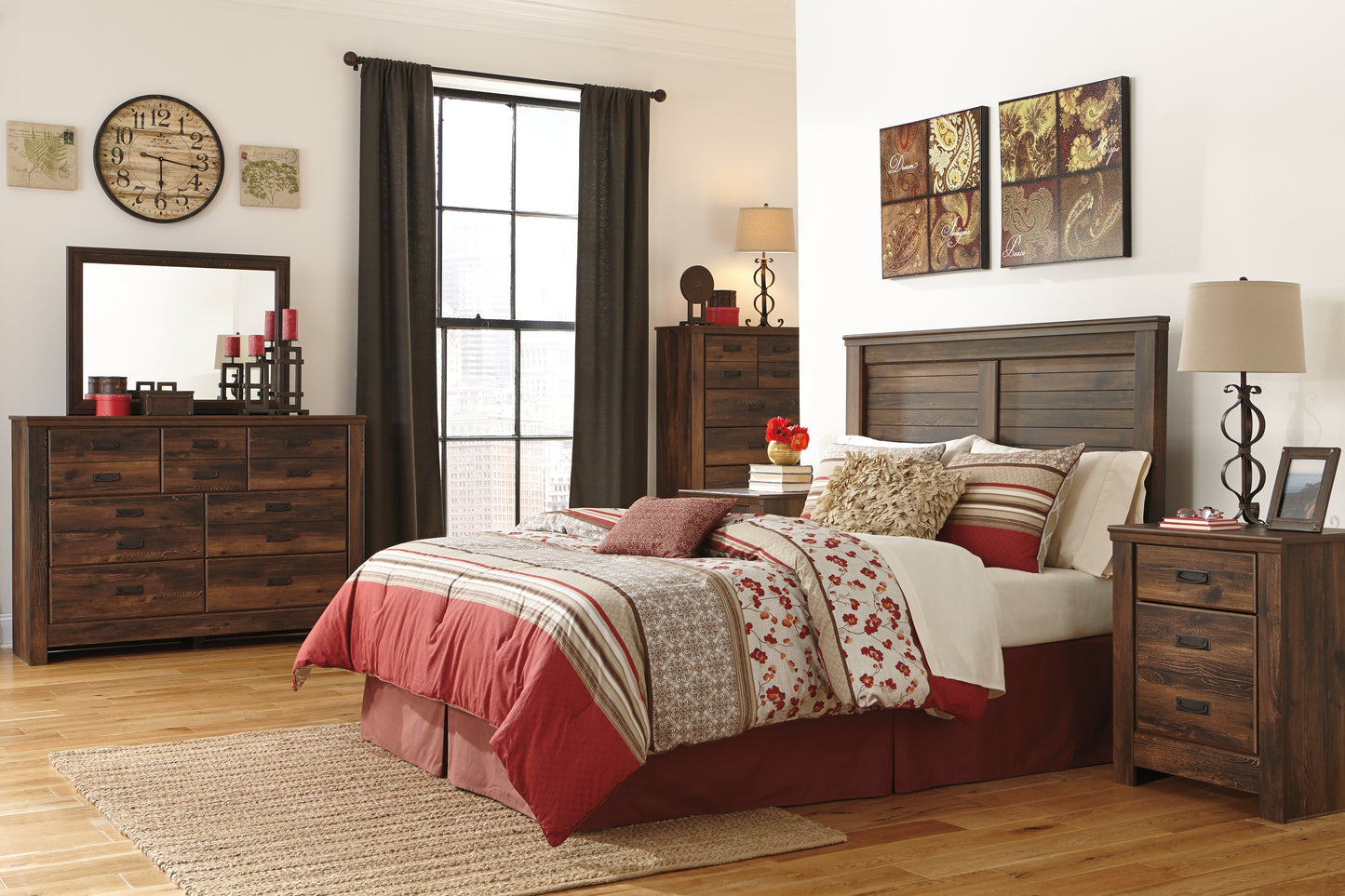Quinden Queen Panel Headboard