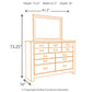 Quinden Dresser and Mirror
