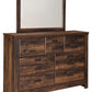 Quinden Dresser and Mirror