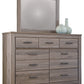 Zelen Dresser and Mirror