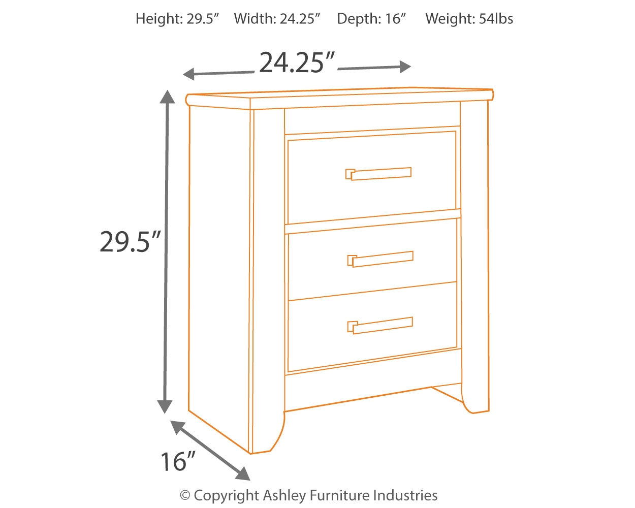 Zelen Nightstand