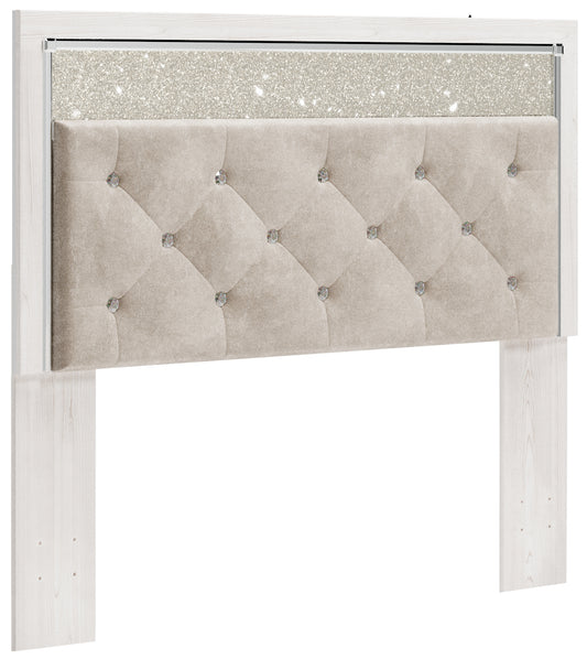 Altyra Queenl Upholstered Panel Headboard