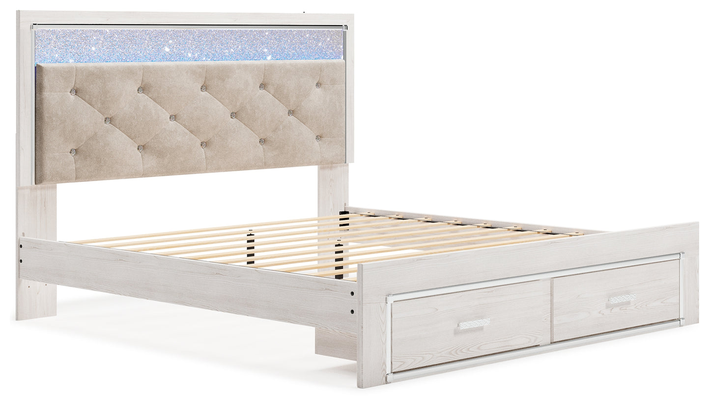 Altyra King Panel Platform Bed