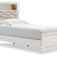 Altyra Twin Panel Bookcase Bed