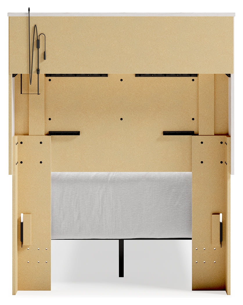 Altyra Twin Panel Bookcase Bed