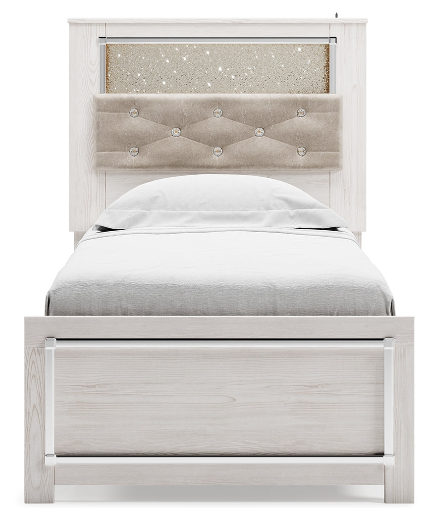 Altyra Twin Panel Bookcase Bed