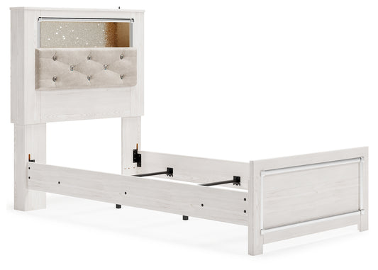 Altyra Twin Panel Bookcase Bed