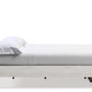 Altyra King Upholstered Bookcase Bed with Storage