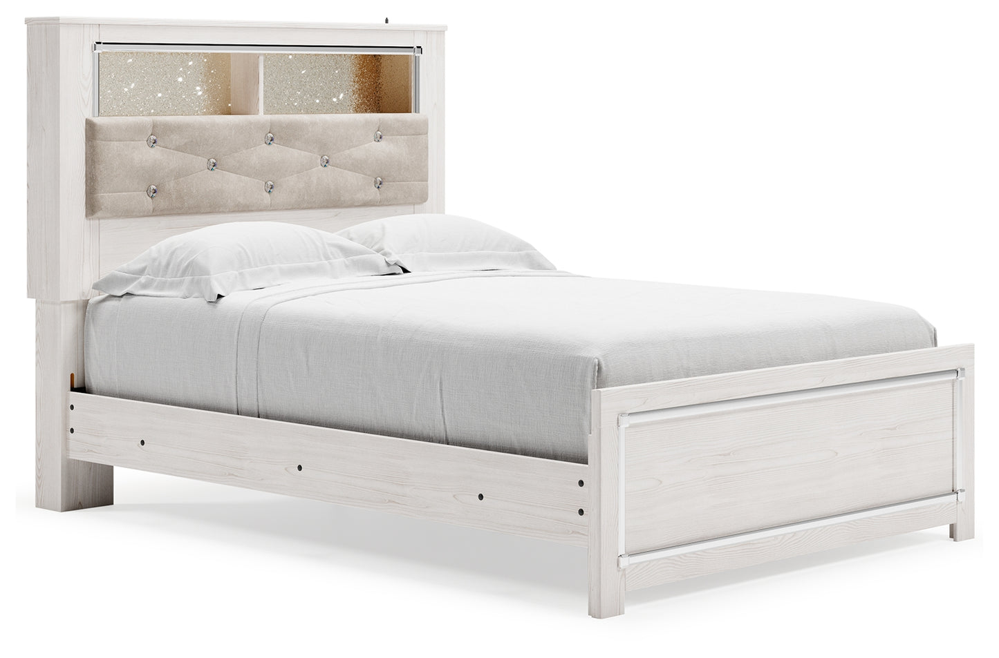Altyra Full Panel Bookcase Bed