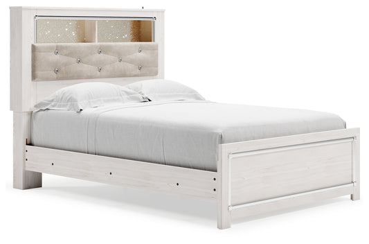 Altyra Full Panel Bookcase Bed