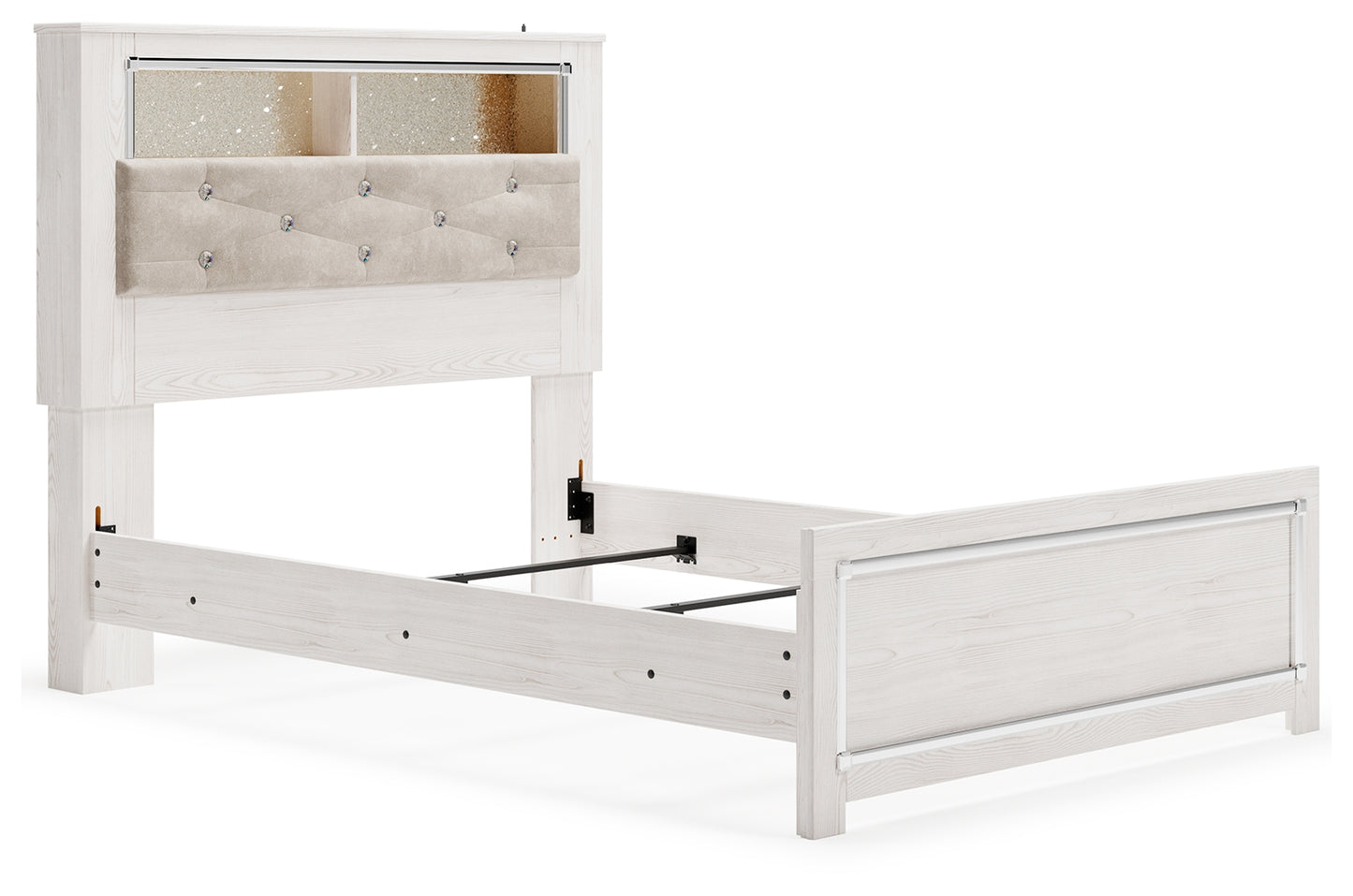 Altyra Full Panel Bookcase Bed