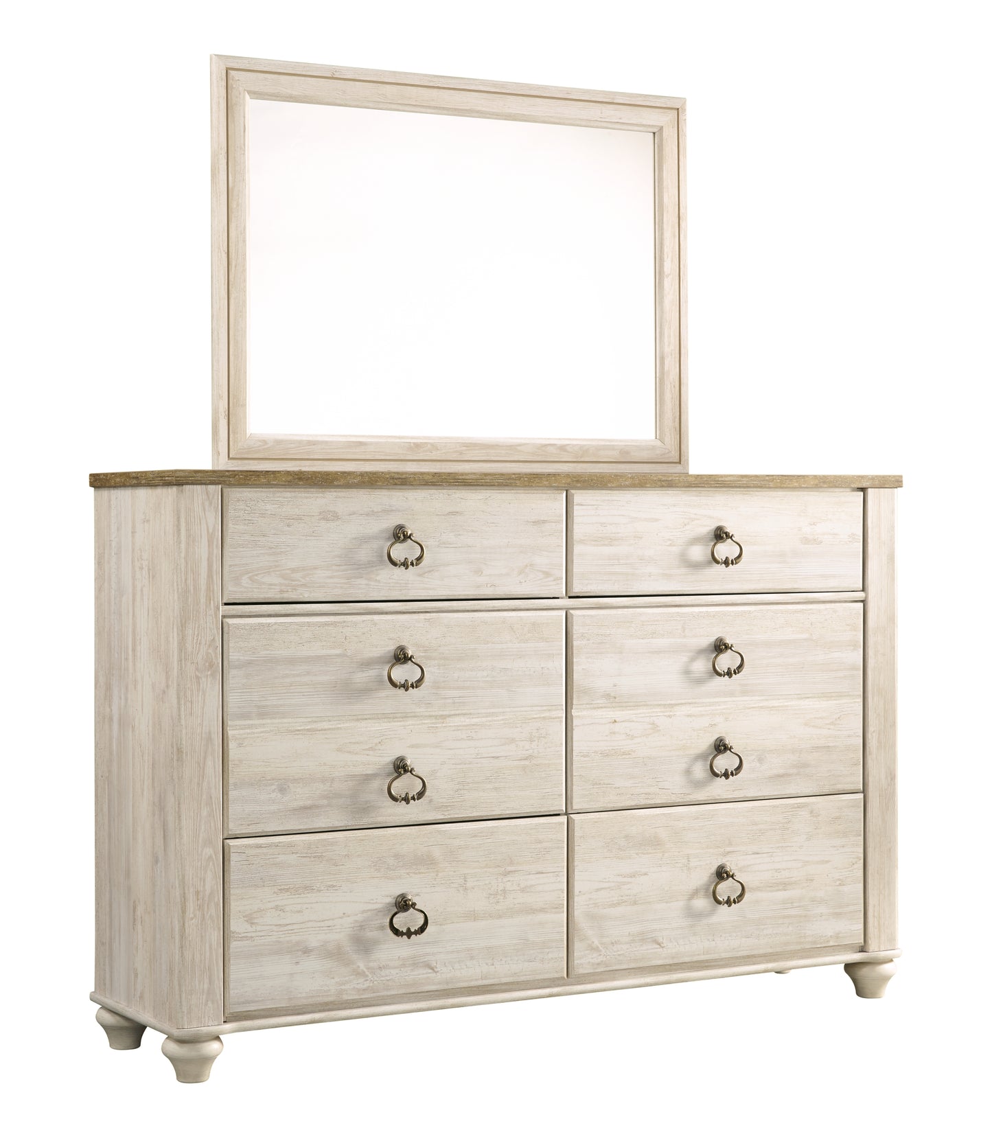 Willowton Dresser and Mirror