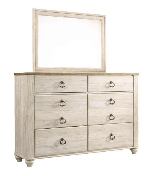 Willowton Dresser and Mirror