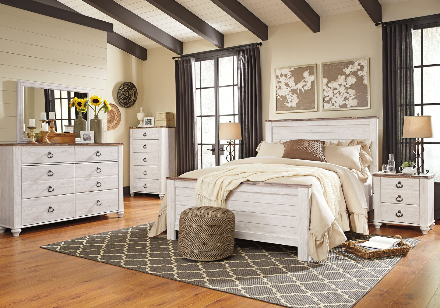 Willowton Queen Panel Headboard