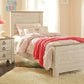 Willowton Twin Panel Bed