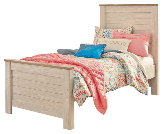 Willowton Twin Panel Bed