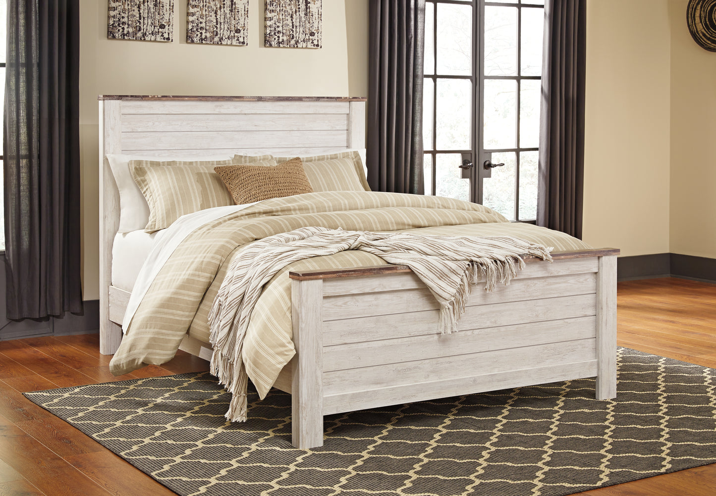 Willowton Queen Panel Headboard