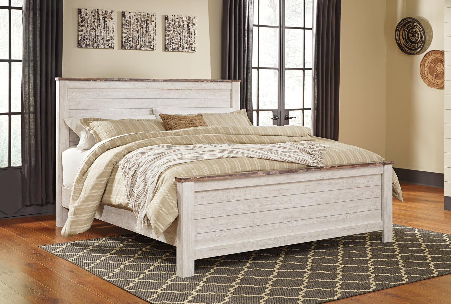 Willowton King/California King Panel Headboard
