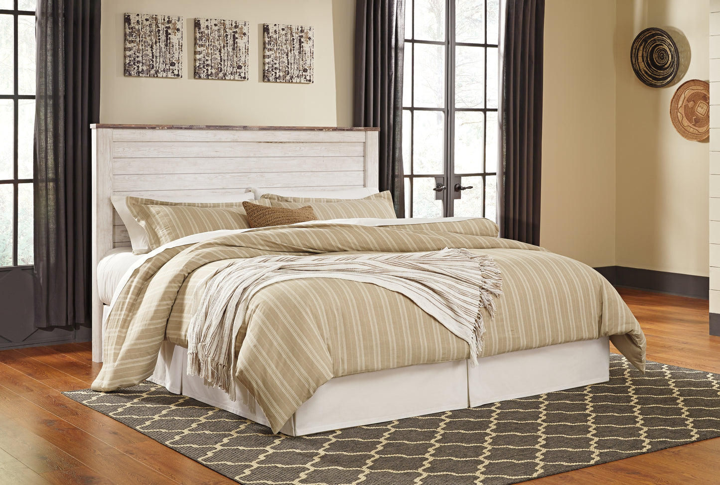 Willowton King/California King Panel Headboard