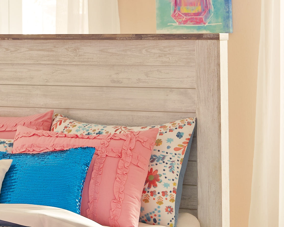 Willowton Full Panel Bed with 1 Large Storage Drawer