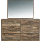 Rusthaven Dresser and Mirror