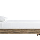 Rusthaven Twin Panel Bed with 1 Storage Drawer