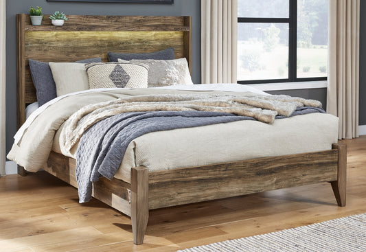 Rusthaven Queen Panel Bed