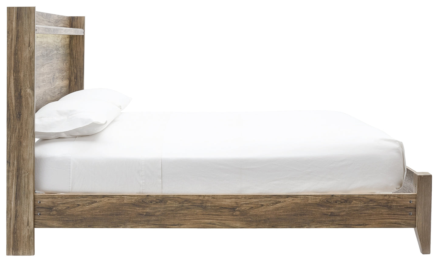 Rusthaven Queen Panel Bed