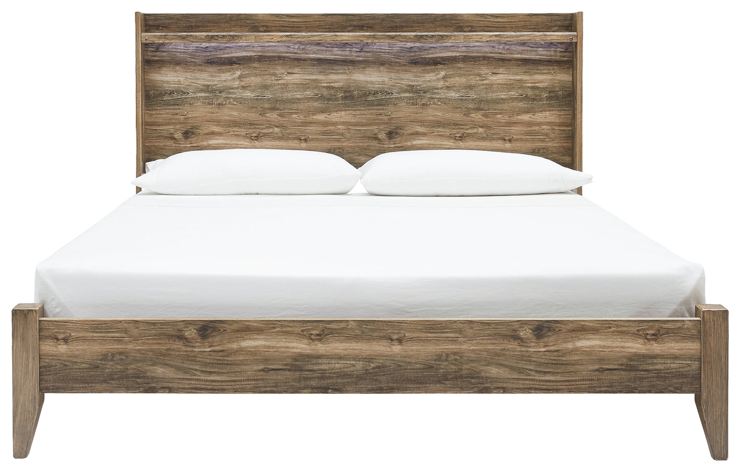 Rusthaven King Panel Bed