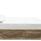Rusthaven King Panel Bed with 6 Storage Drawers