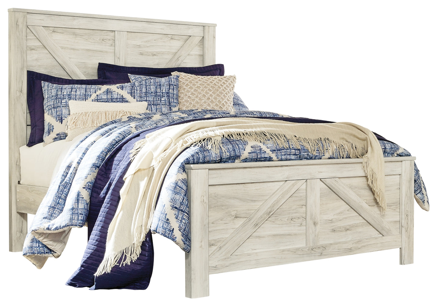 Bellaby Queen Crossbuck Panel Bed