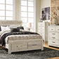 Bellaby Queen Platform Bed with 2 Storage Drawers