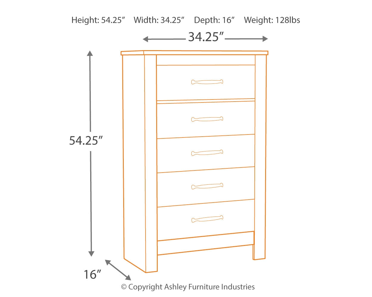 Bellaby Chest of Drawers