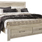 Bellaby King Platform Bed with 2 Storage Drawers