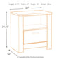 Bellaby Nightstand