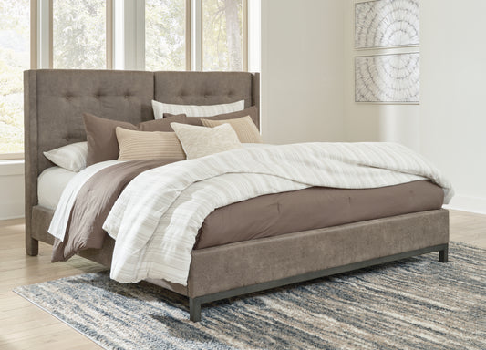 Wittland Queen Upholstered Panel Bed