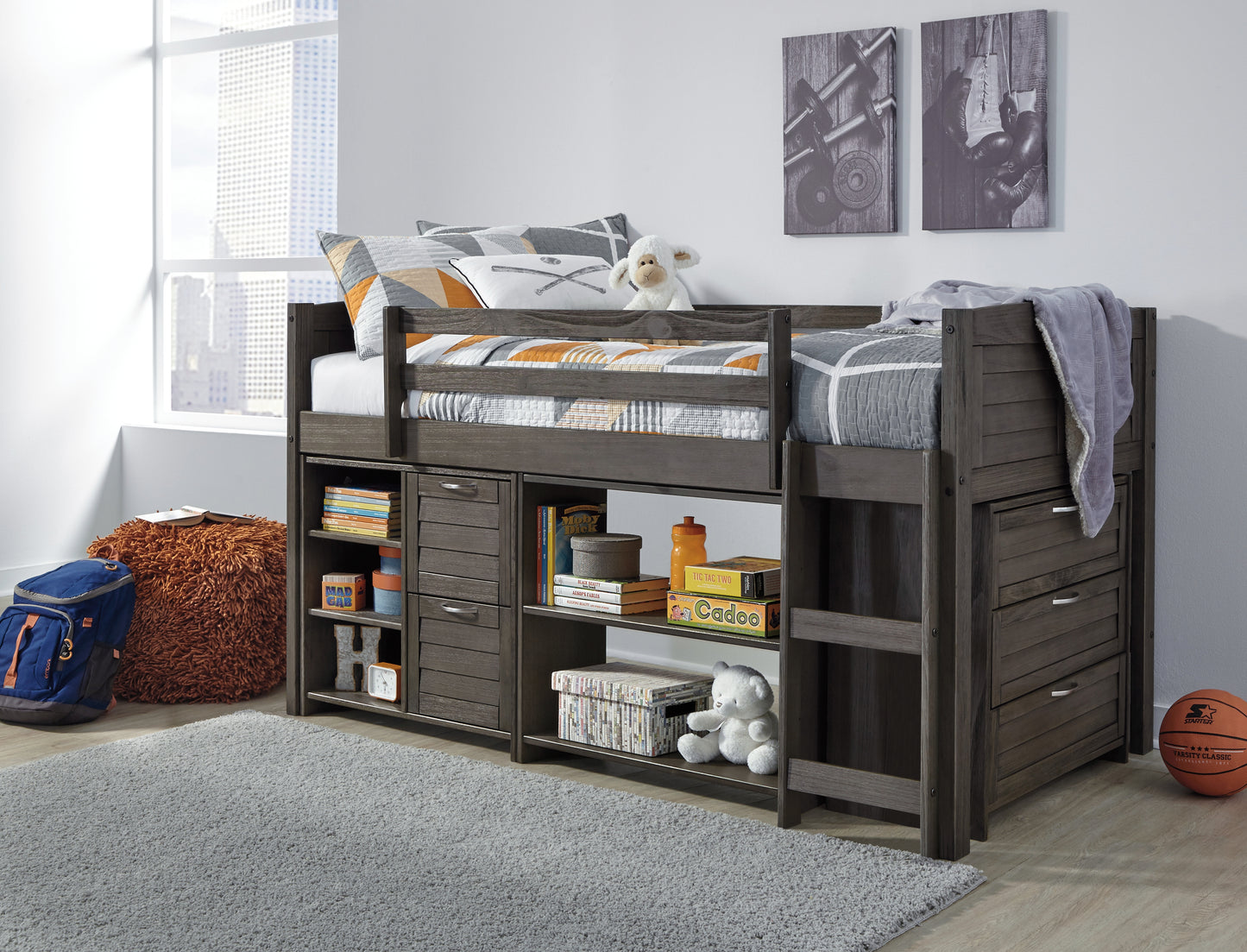 Caitbrook Loft Under Bed Storage