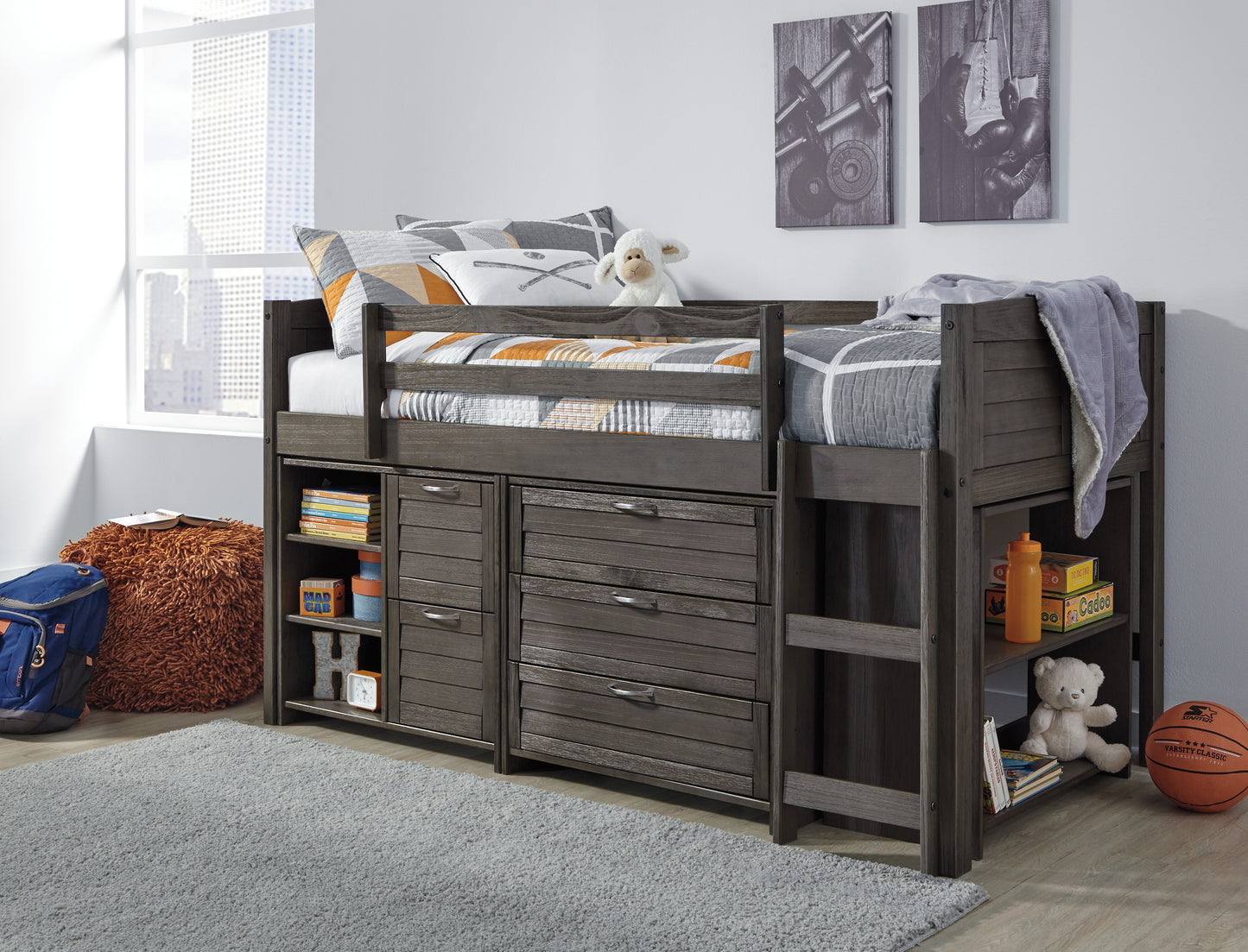 Caitbrook Loft Under Bed Storage