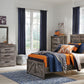 Wynnlow Twin Crossbuck Panel Bed