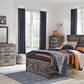 Wynnlow Full Crossbuck Panel Bed