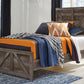 Wynnlow Twin Crossbuck Panel Bed