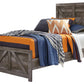 Wynnlow Twin Crossbuck Panel Bed