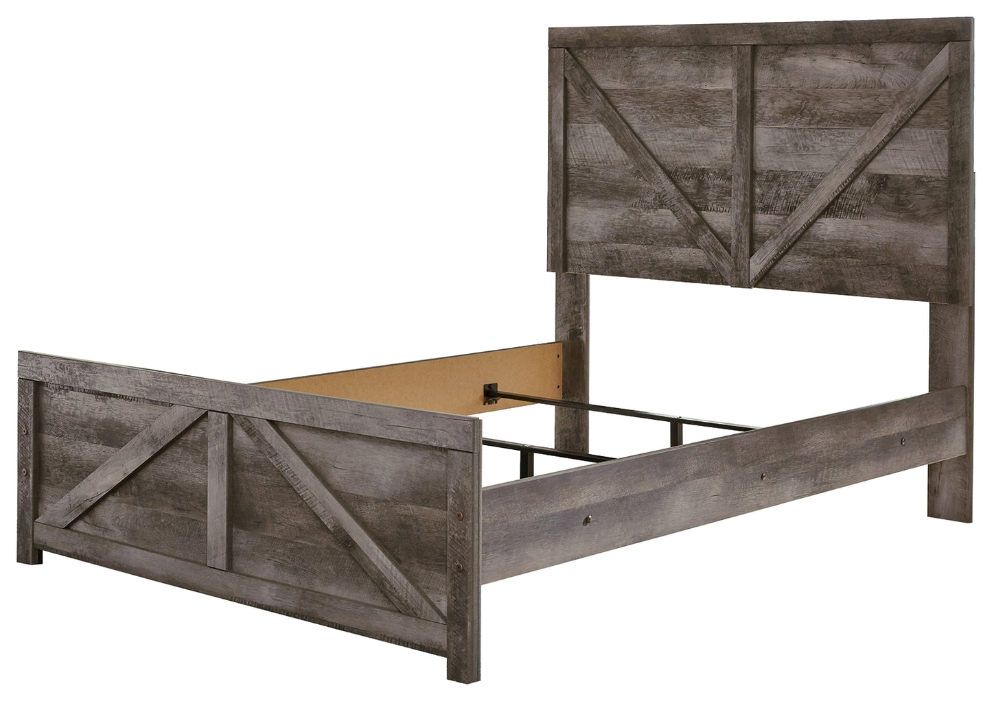 Wynnlow Full Crossbuck Panel Bed