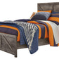 Wynnlow Full Crossbuck Panel Bed