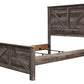 Wynnlow Queen Crossbuck Panel Bed