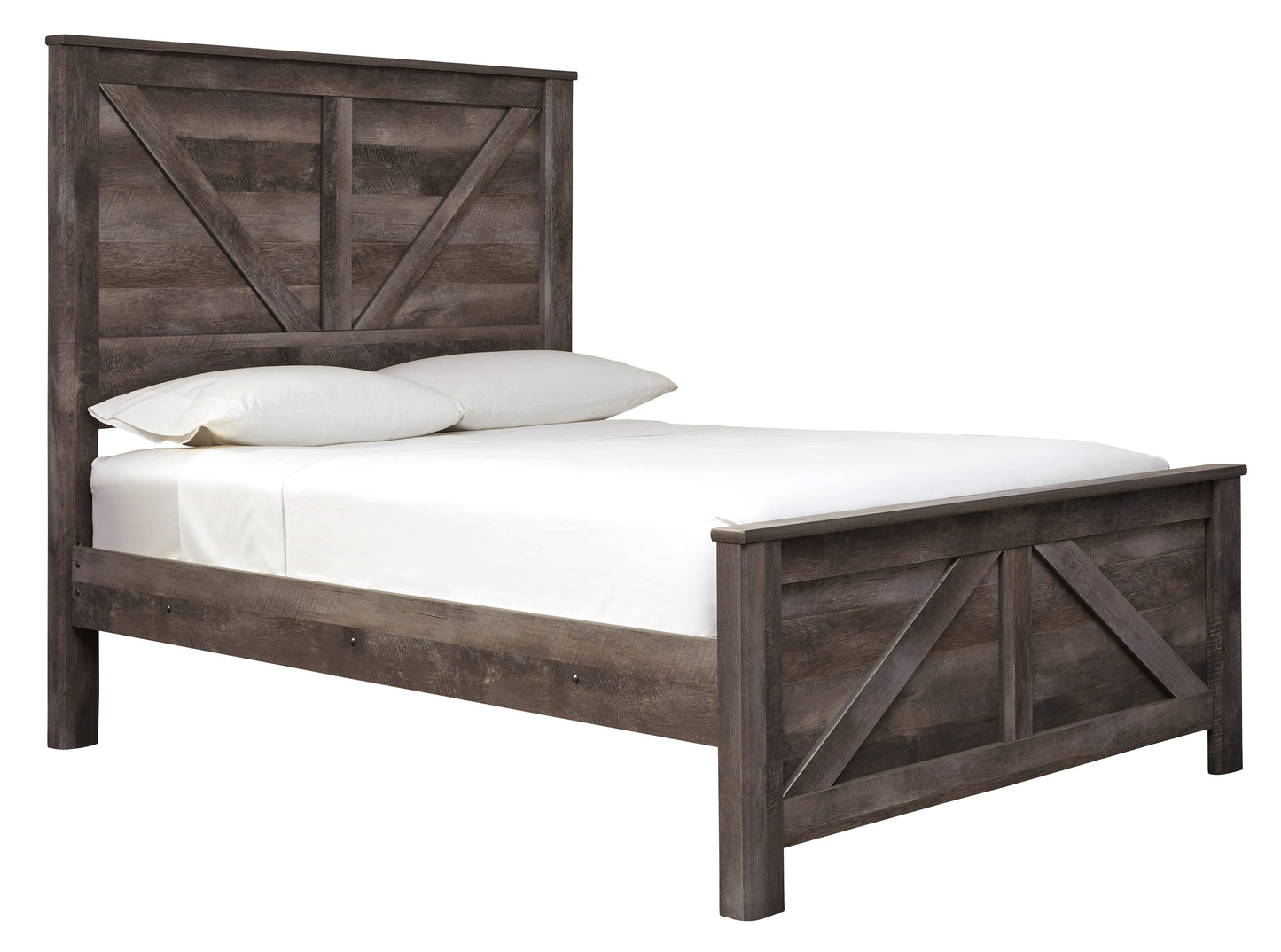 Wynnlow Queen Crossbuck Panel Bed