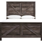Wynnlow Queen Crossbuck Panel Bed