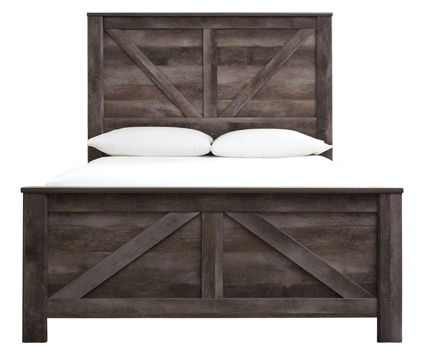 Wynnlow Queen Crossbuck Panel Bed