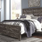 Wynnlow King Crossbuck Panel Bed