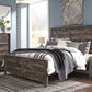 Wynnlow King Crossbuck Panel Bed